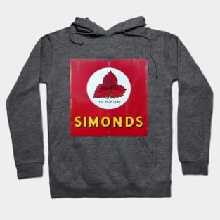 Simonds Beer, vintage enamel sign. Hoodie